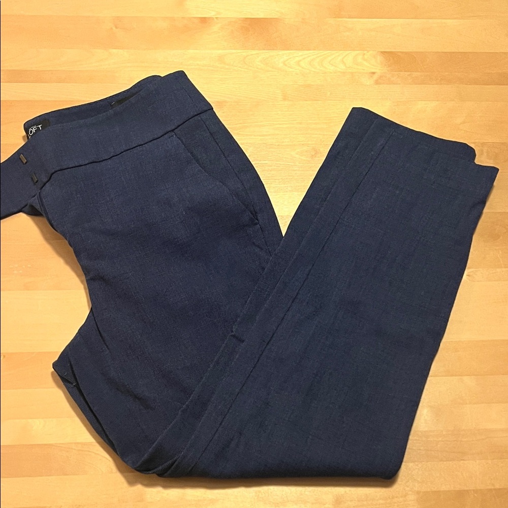 Loft Navy Blue Dress Pants